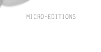 micro-éditions
